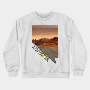 State of Nevada Outline Crewneck Sweatshirt